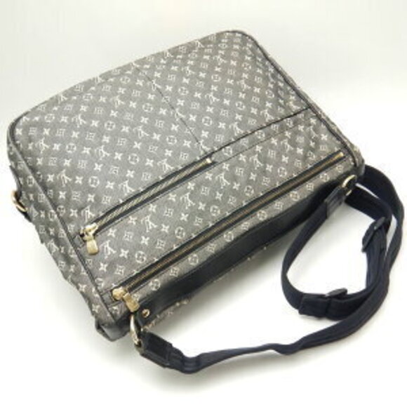 Louis Vuitton Sac Maman Crossbody Shoulder Bag Monogram Noir Black - Picture 3 of 10